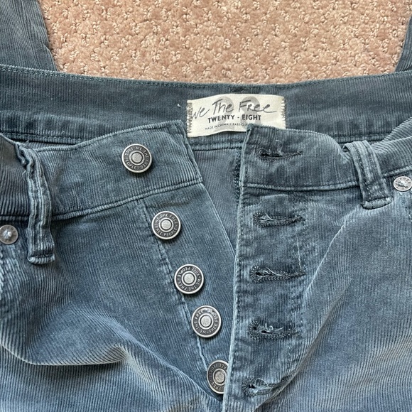 Free People High-Waisted corduroy pants size 28 - Picture 2 of 3